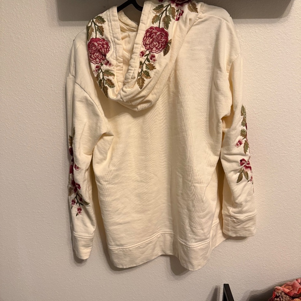 MEHDI HOODED SWEATSHIRT TUNIC - Picture 2 of 2